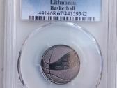 1 litas ,Krepšiniui" Pcgs Ms67