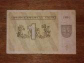 Lietuvos 1 talono banknotas - nuotraukos Nr. 2