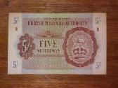 Anglijos 5 šilingu banknotas
