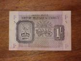 Anglijos 1 šilingo banknotas