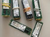 256 GB M2 Sata SSD, dideli kiekiai