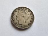 1909 5 centai Usa