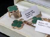 Van cleef žiedas ir auskarai komplektas