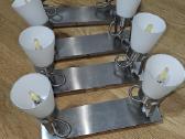 Lempos su LED lemputem 4vnt 1vnt kaina 11eur - nuotraukos Nr. 2