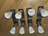 Lempos su LED lemputem 4vnt 1vnt kaina 11eur - nuotraukos Nr. 3