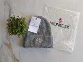 "Moncler" Pilkos spalvos žieminė kepurė