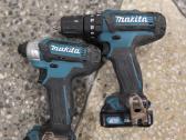 Makita 12v drėliu komplektas