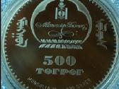 Moneta Mongolija 2017m. 500 tugrik, sidabras(.999) - nuotraukos Nr. 2