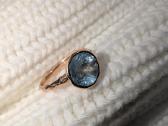 Auksinis žiedas akvamarinas makeitlouderjewellery - nuotraukos Nr. 3