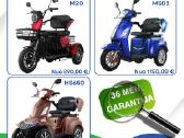 Elektriniai triračiai ir keturračiai Senjorams!