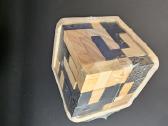 Medinis 3D kubas galvosūkis dėlionė
