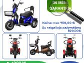 Elektriniai triračiai ir keturračiai Senjorams! - nuotraukos Nr. 4