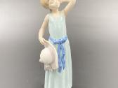 "Lladro" porcelianinė statula "Mergaitė" - nuotraukos Nr. 2