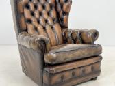 Odinis chesterfield stiliaus fotelis - nuotraukos Nr. 2