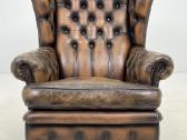 Odinis chesterfield stiliaus fotelis - nuotraukos Nr. 4
