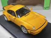 Porsche 911 Turbo (964) geltona 1:18 Welly €53 - nuotraukos Nr. 5