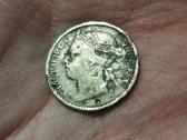 Mauricijus 20 centų 1886 sidabras - nuotraukos Nr. 2