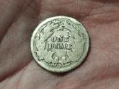 JAV 1 dime 1876 sidabras