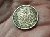 Vokietija 1/2 mark 1915 sidabras - nuotraukos Nr. 2