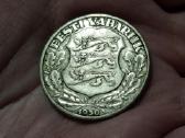 Estija 2 kronos 1930 sidabras - nuotraukos Nr. 2
