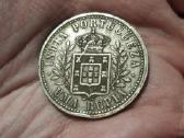 Portugalų Indija 1 rupija 1903 sidabras