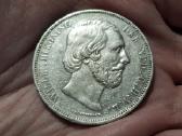 Nyderlandai 2 1/2 guldeno 1874 sidabras - nuotraukos Nr. 2