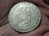 Nyderlandai 2 1/2 guldeno 1873 sidabras