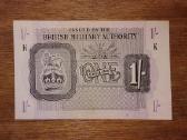 Anglijos 1 šilingo banknotas