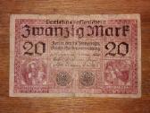 Vokietijos 20 markių banknotas