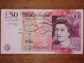 Anglijos 50 £ banknotas