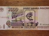 Rusijos 1.000 rublių banknotas
