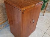 Vintažinis mid century tikmedžio baro spintelė - nuotraukos Nr. 9