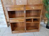 Vintažinis mid century tikmedžio baro spintelė - nuotraukos Nr. 16