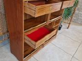 Vintažinis mid century tikmedžio baro spintelė - nuotraukos Nr. 19