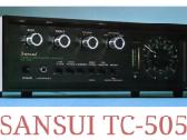 Sansui Tc-505 ir Ba-60 pradinis ir galios stiprint