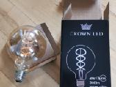 Akcentinė LED leputė E27 4w 360lm Šiltai gelsva