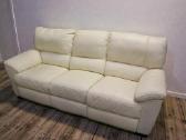 Natūralios odos sofa su reklainerio mechanizmu - nuotraukos Nr. 4