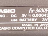 Casio fx-3600p - nuotraukos Nr. 3