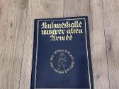 Antikvarinė vokiška knyga „Ruhmeshalle unserer alt