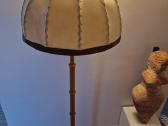 Vintažinis mid century autorinis odinis toršeras - nuotraukos Nr. 5