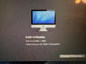 Apple iMac 21.5 late 2013, 1tb, 8gb Nvidia Geforce - nuotraukos Nr. 5