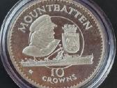 Moneta T.a.c. isl. 1980m. 10 kronu, sidabras(.500)