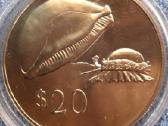 Moneta Fiji 1978m. 20 dollars, sidabras(.500)