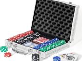 Pokerio rinkinys kortomis žetonais lagaminas Poker - nuotraukos Nr. 3