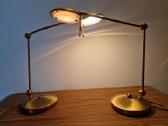 Vintažinės mid century žalvario stalinės lempos - nuotraukos Nr. 14