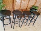 Vintažinės mid century baro kėdės - nuotraukos Nr. 4