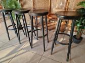 Vintažinės mid century baro kėdės - nuotraukos Nr. 12