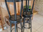 Vintažinės mid century baro kėdės - nuotraukos Nr. 15