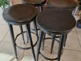 Vintažinės mid century baro kėdės - nuotraukos Nr. 19
