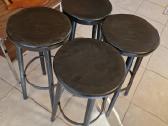Vintažinės mid century baro kėdės - nuotraukos Nr. 24